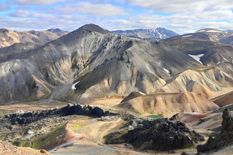 Reykjavík/Hella : Excursion d&#039;une journée sur les hauts plateaux de Landmannalaugar