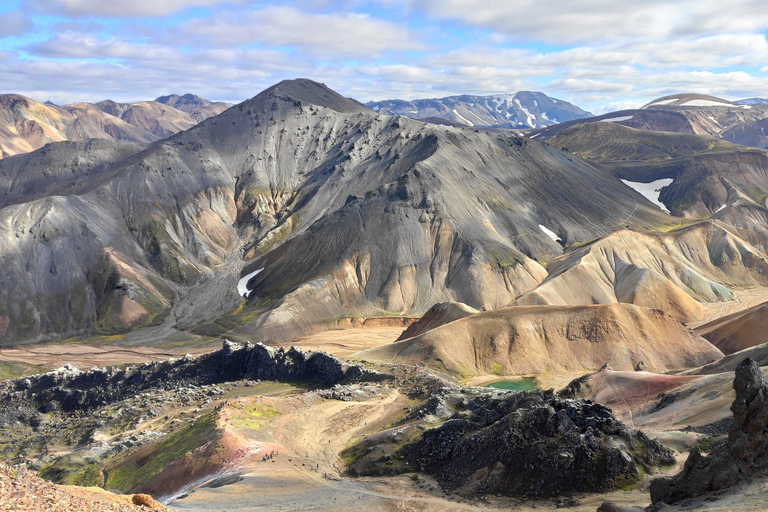 Reykjavík/Hella : Excursion d&#039;une journée sur les hauts plateaux de Landmannalaugar