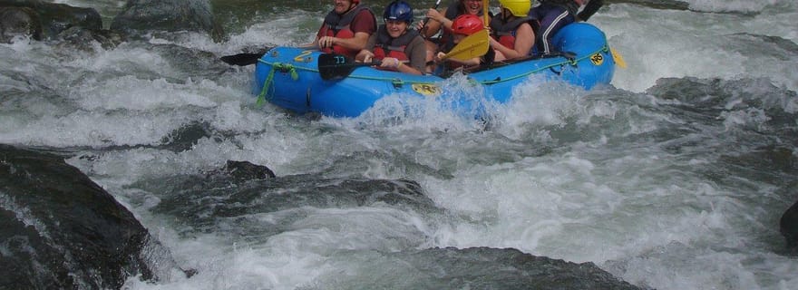 Constanza : rafting sur la rivière Yaque del Norte avec déjeuner