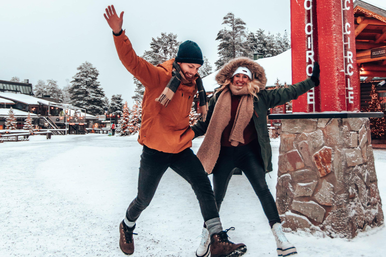 Rovaniemi: Santa Claus Village & Arctic Circle Crossing Tour