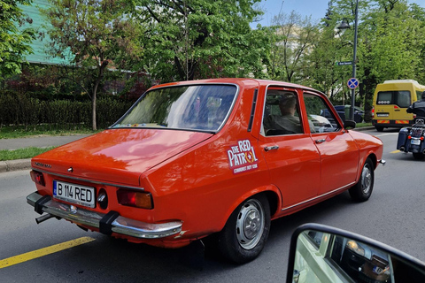 Romanian Vintage Car Driving Tour of Bucharest - 90min Romanian Vintage Car Driving Tour