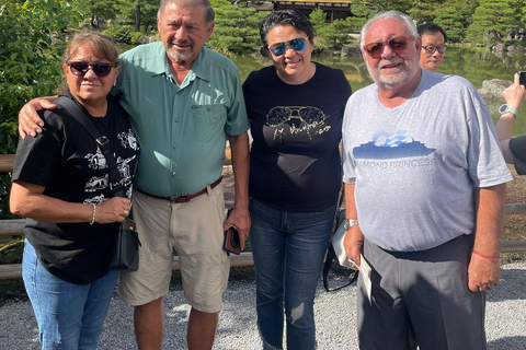 3-Day Private Tour : Kyoto, Arashiyama & Nara's Highlights Private Tour for Maximum 5 Travelers in the Group