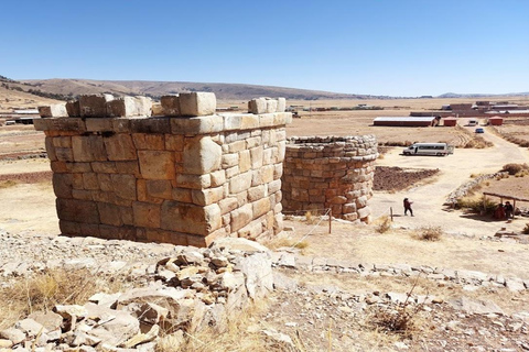 Puno: Full Day Aymara Route + Little Rome America + Spanish/English Tour Guide