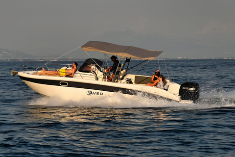 From Salerno: Boat Tour with Swim Stop and Visits to Amalfi and Positano Salerno: Cruise with a swim stop and Amalfi and Positano