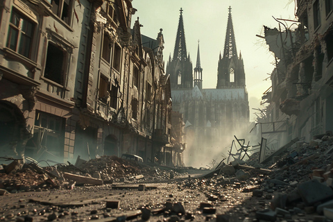 Cologne: Ticket for a journey back in time to 1945 Cologne – with virtual reality Cologne: Tickets for the German tour of Cologne 1945 – Rising from the ruins