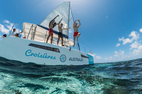 Ile Maurice Nord Est : Croisière en catamaran avec déjeuner BBQ