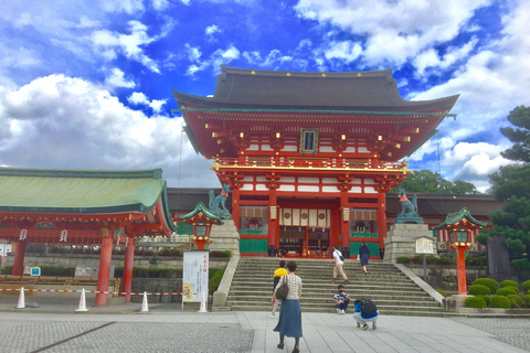 Kyoto: Tour guidato del Santuario Fushimi Inari e del Monte Inari