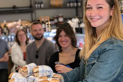 Roma: Trastevere & Campo de Fiori Street Food Tour gastronómico a pé