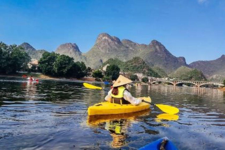 Kayaking on the Li River, Yangshuo