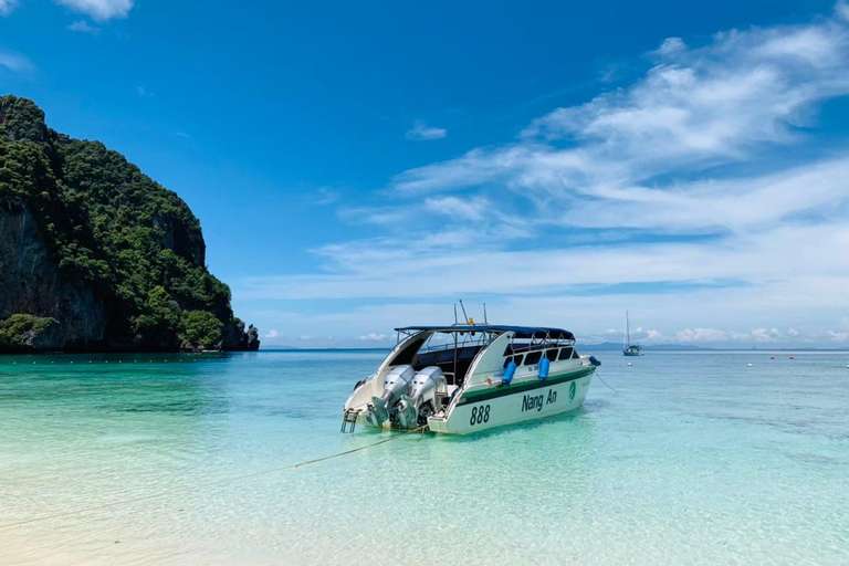 Krabi Classic 4-Island Tour with Snorkeling & Hotel Pickup Speedboat 4-Island Tour–（Excludes Post-Sun Care Spa）