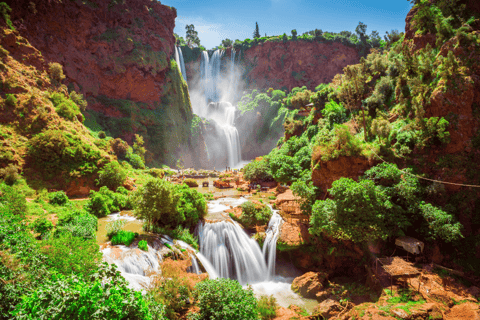 Au départ de Marrakech : Cascades d&#039;Ouzoud - Visite guidée et tour en bateau