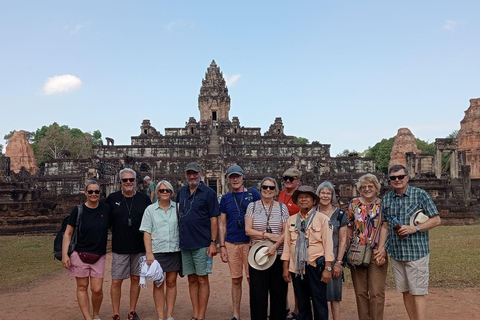 Siem Reap: Angkor Wat, Ta Prohm & Bayon Temple Full-Day Tour in German Angkor Wat, Ta Prohm & Bayon Temple Full-Day Tour in German by Car