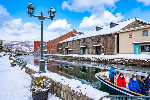 Sapporo: Hill of the Buddha, Otaru Canal&Mt. Tengu Panoramas
