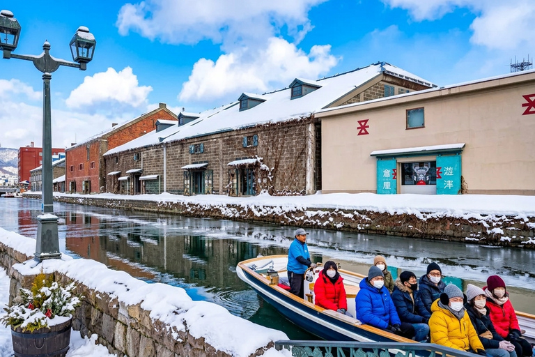 Sapporo: Hill of the Buddha, Otaru Canal&Mt. Tengu Panoramas