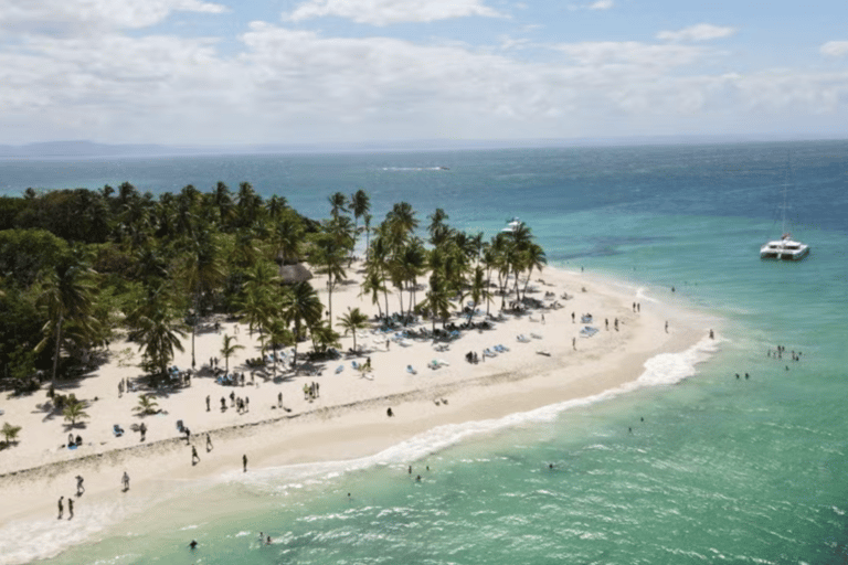 From Punta Cana: Catalina Island Catamaran Cruise with Lunch
