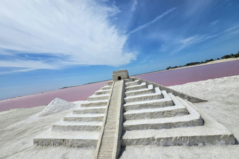 Rio Lagartos: splendide acque rosa e giro in barcaPiccolo gruppo