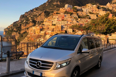 From Sorrento: Half day Tour to Positano by minivan