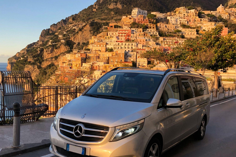 From Sorrento: Half day Tour to Positano by minivan