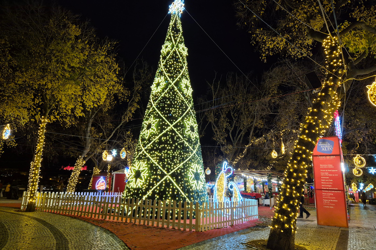 Lisbon: Christmas Lights Tuk-Tuk Tour with Local Guide