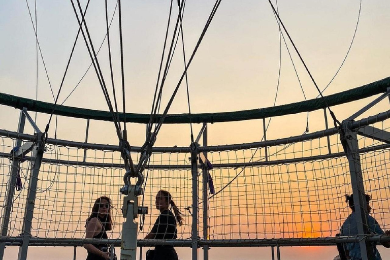 Angkor Ballonfahrt zum Sonnenaufgang oder Sonnenuntergang und Abholung/Abgabe