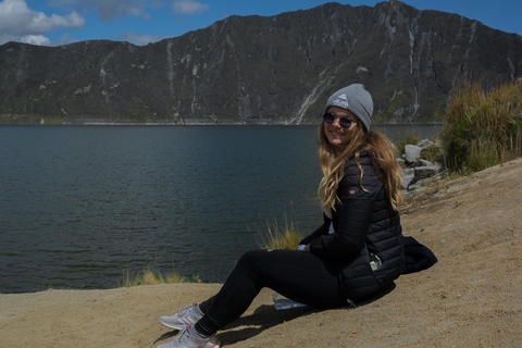 Da Quito: Tour di un giorno della laguna di Quilotoa con pranzo