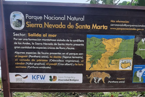 SANTAMARTA: TOUR Palomino, Magdalena. Colazione e pranzo inclusi
