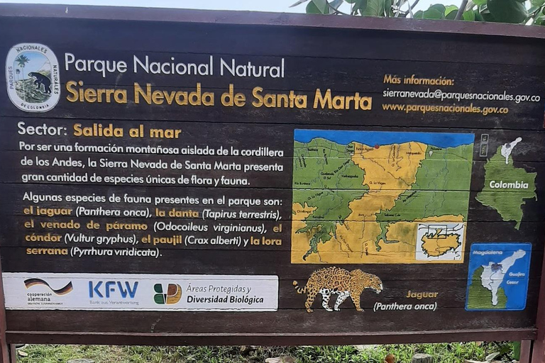 SANTAMARTA: TOUR Palomino, Magdalena. Colazione e pranzo inclusi