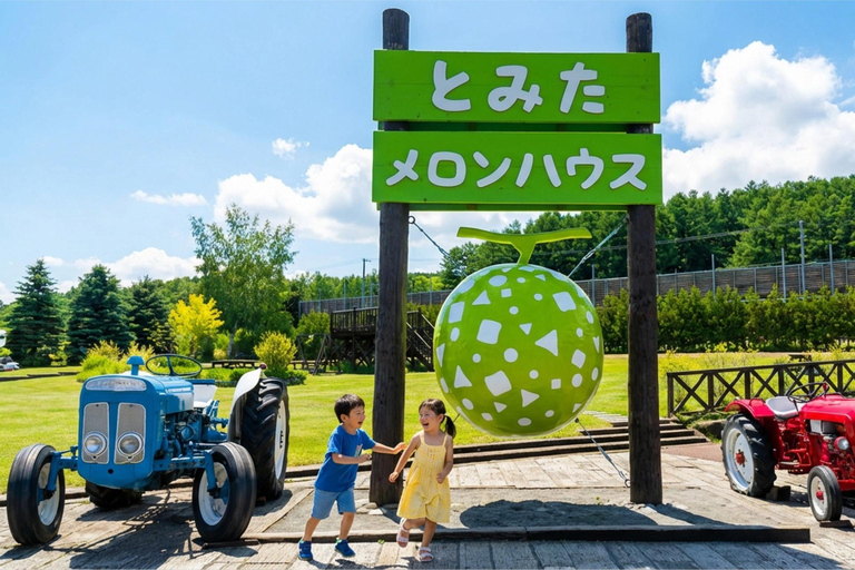 Summer Hokkaido: Furano lavender, Blue Pond,Shikisai-no-Oka 7:50 am meet at Odori Park subway station exit 31