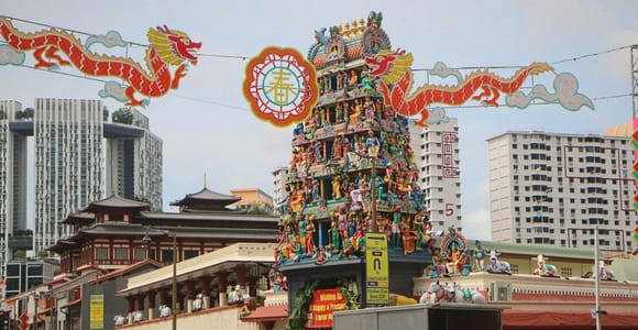 Singapore Spiritual Temples Walking Tour