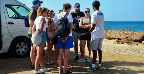 Sal island : Full day excursion Salinas, Shark Bay, Blue Eye