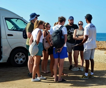 escursione all-inclusive di mezza giornata Salinas, Shark Bay Blue Eye