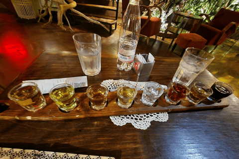 Tirana: Beer, wine and raki tour with snack and food