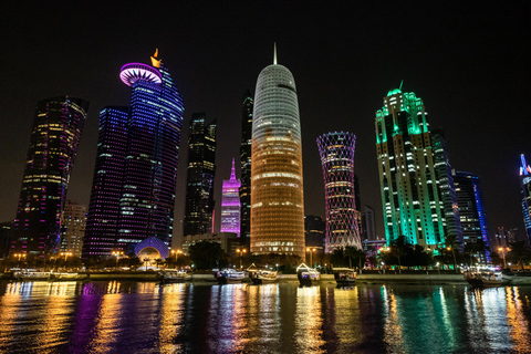 Doha: Tour de la ciudad, aeropuerto/barco de crucero/ escala.