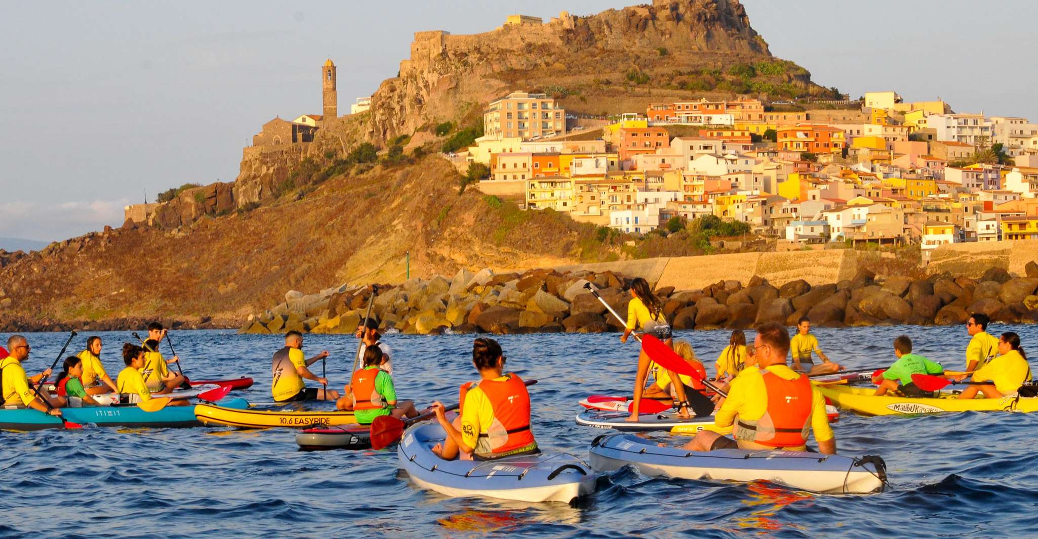Castelsardo: Escursione in kayak lungo i litorali più belli della Sardegna