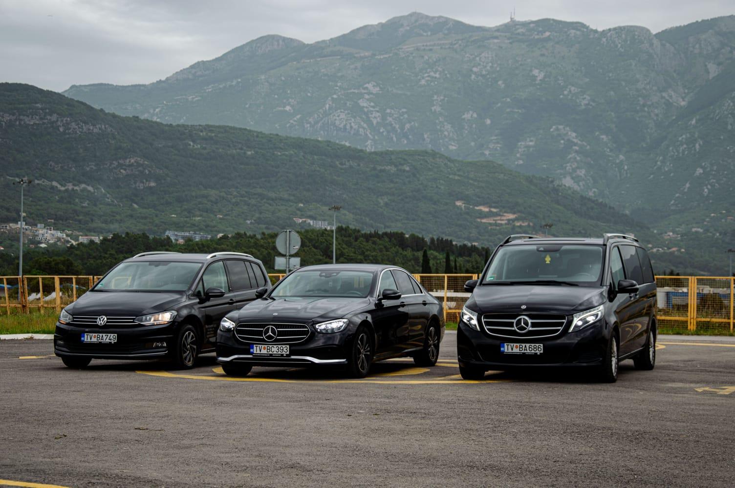 Privater Transfer von Kotor oder Perast zum Flughafen Dubrovnik