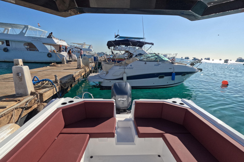 Hurghada : Excursion en bateau rapide à Turtle Bay avec plongée en apnée