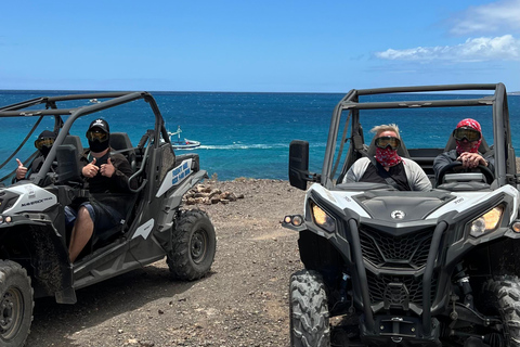 Fuerteventura: Can am buggy-upplevelse Costa CalmaFamiljeupplevelse med Can am buggy