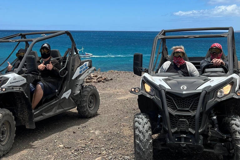 Fuerteventura: Can am buggy-upplevelse Costa CalmaFamiljeupplevelse med Can am buggy