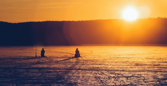 Levi: Ice Fishing & Fire-Cooked Lappish Fish Soup in a Kota