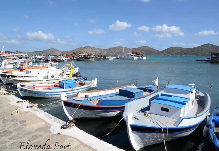 Kreta: Dagtrip Elounda met boottocht & maaltijd in Spinalonga