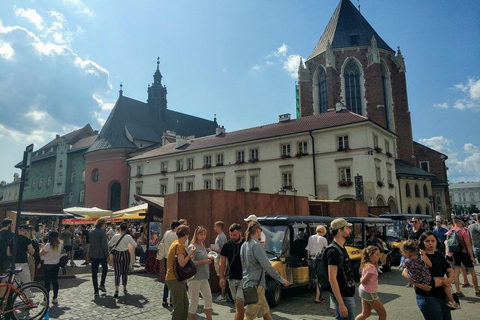 Cracovia: Tour privato della città in auto con tour panoramico