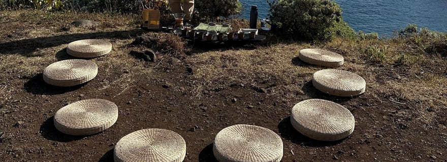 Cérémonie du thé consciente dans la nature cachée de Madère