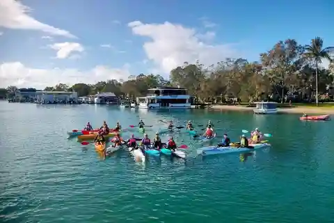 Noosa River: Mangroves and Mansions Guided Kayak Tour