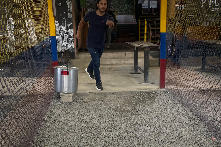 Medellin: Tejo Sport with Food and Drinks