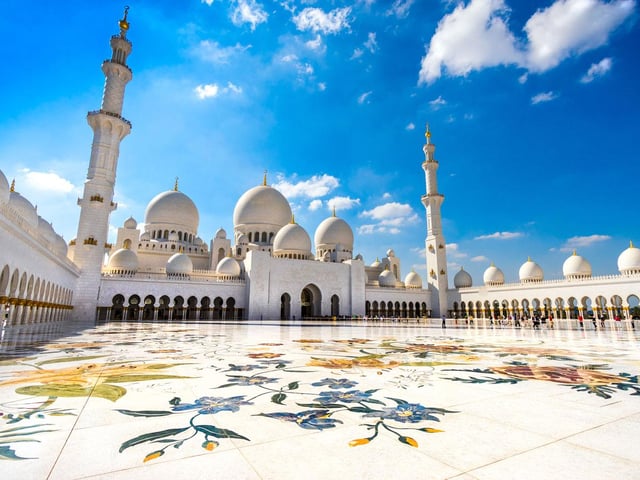 From Dubai: Abu Dhabi City Sightseeing &amp; Sheikh Zayed Mosque