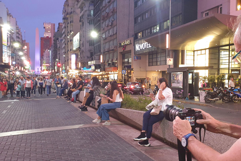 Buenos Aires: Tour Privado de Fotografía Crepuscular / TallerBuenos Aires: Tour fotográfico crepuscular en la zona del Obelisco