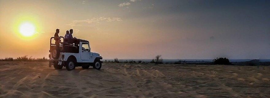 Safari en jeep dans le désert au départ de Jodhpur