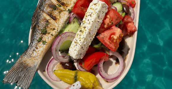 Rhodes: Fishing Trip with BBQ, Swimming, and Drinks