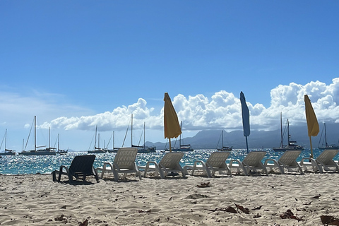Sainte-Anne: Walk, swim in the cave, and kayak to the Gosier Islet Kayak and Sainte-Anne Cave Experience