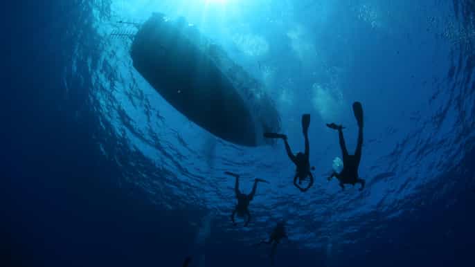 Malta: Maltan opastetut rantasukellukset sertifioiduille sukeltajille.